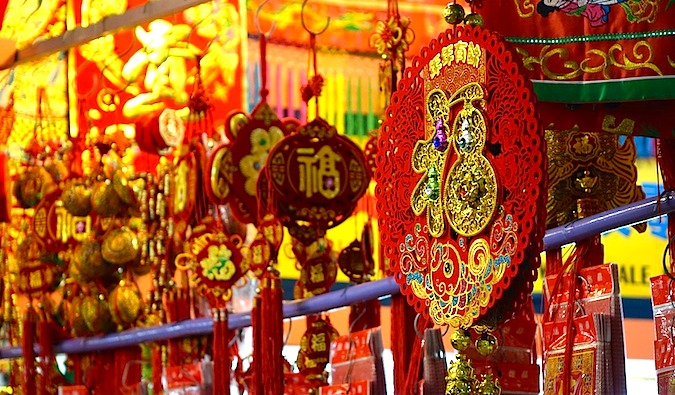 Art and trinkets in Singapore's Chinatown