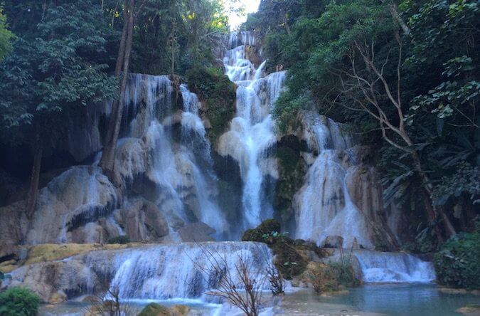 The Secret Pool of Kuang Si Waterfall